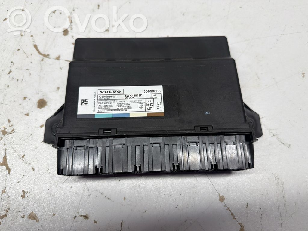 Volvo S80 Module de contrôle sans clé Go 