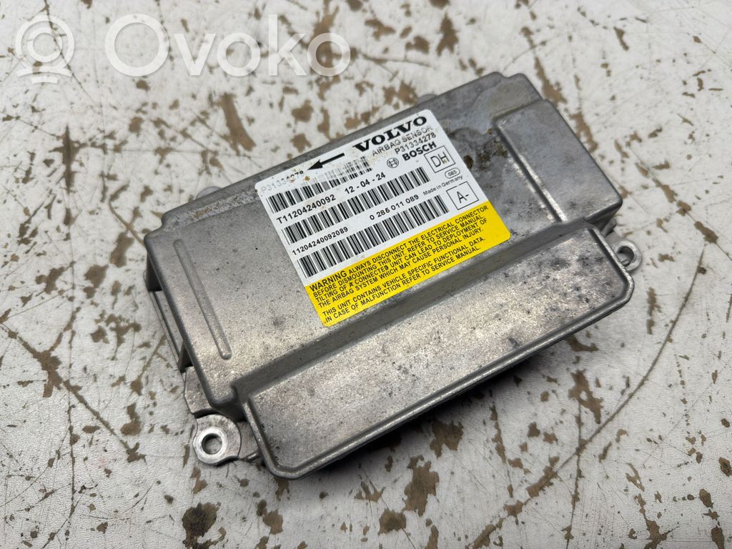 Volvo S80 Airbag control unit/module 
