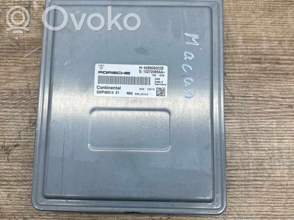 Engine control unit/module   95B906022B,5WP4651401,10272069AA