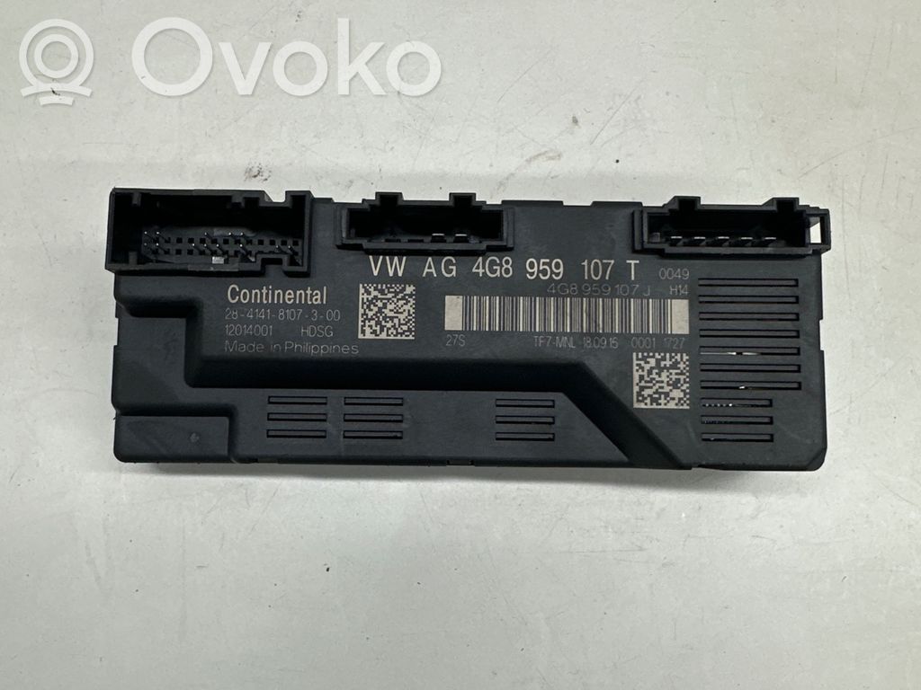 Audi A7 S7 4G Tailgate/trunk control unit/module 
