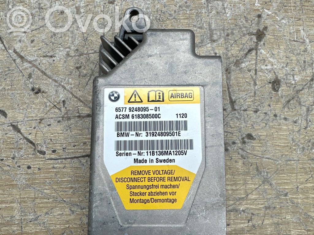 BMW 7 F01 F02 F03 F04 Airbag control unit/module 