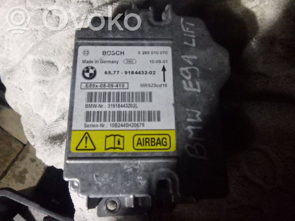 Airbag control unit/module   9184432