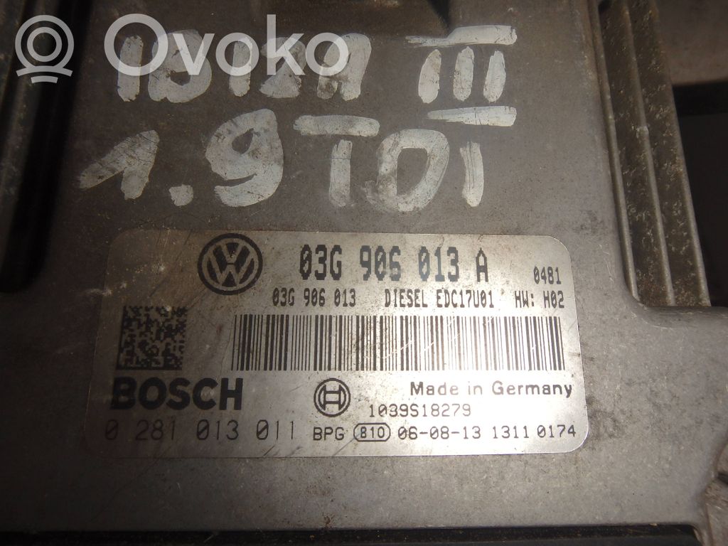 Seat Ibiza III (6L) Sterownik / Moduł ECU 