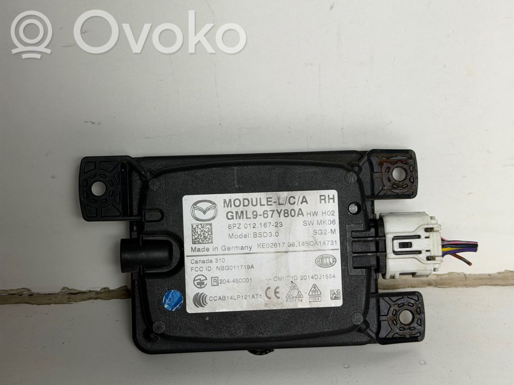 Mazda 6 Other control units/modules 