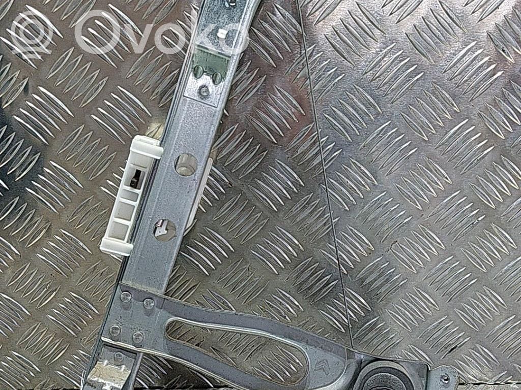 Citroen C3 Regulador manual de la ventanilla trasera 