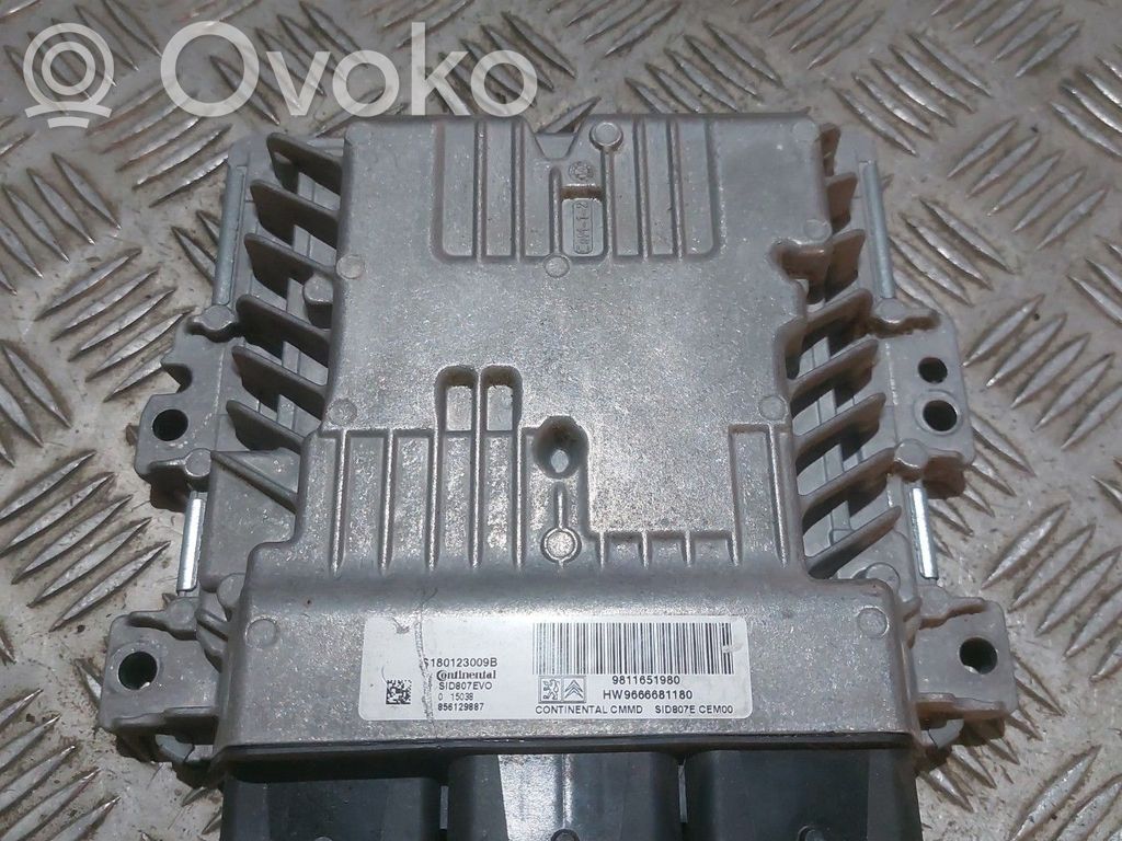 Citroen C4 II Engine control unit/module 