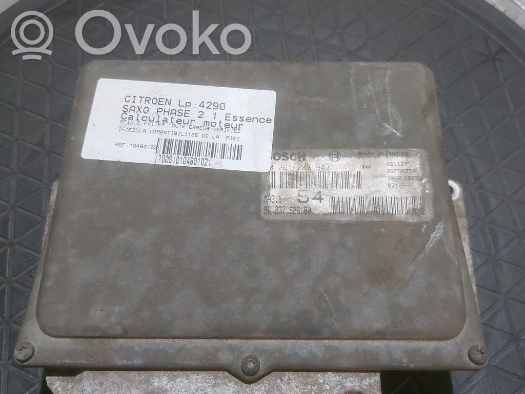 Citroen Saxo Engine control unit/module 
