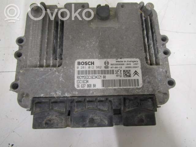Citroen Jumpy Injection control unit/module 