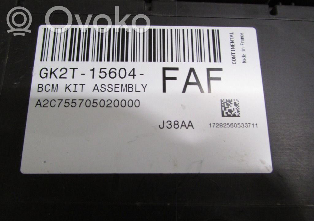 Ford Transit Courier Sulakemoduuli 
