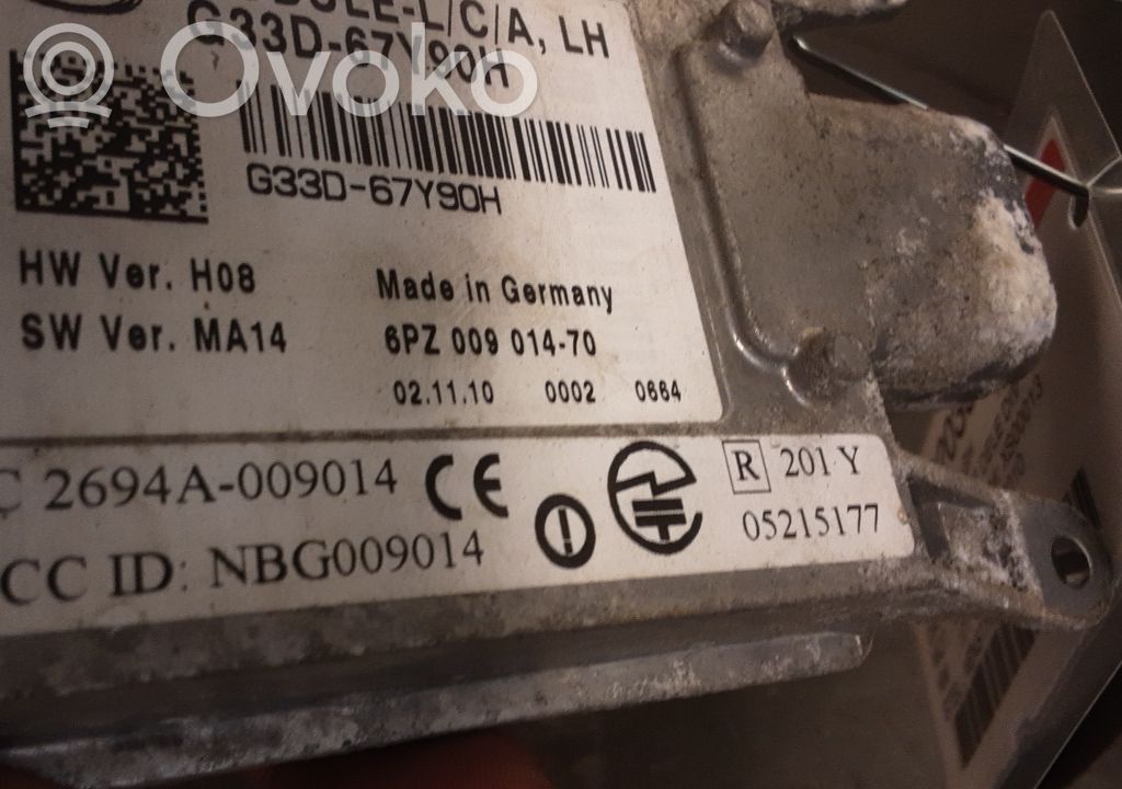 Other control units/modules   G33D67Y90H