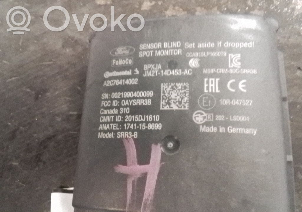 Ford S-MAX Radarsensor Abstandsradar 