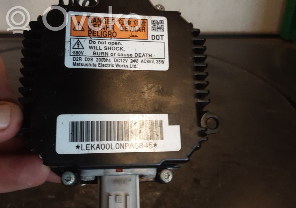 Headlight ballast module Xenon   LEKA00L0NPA0345