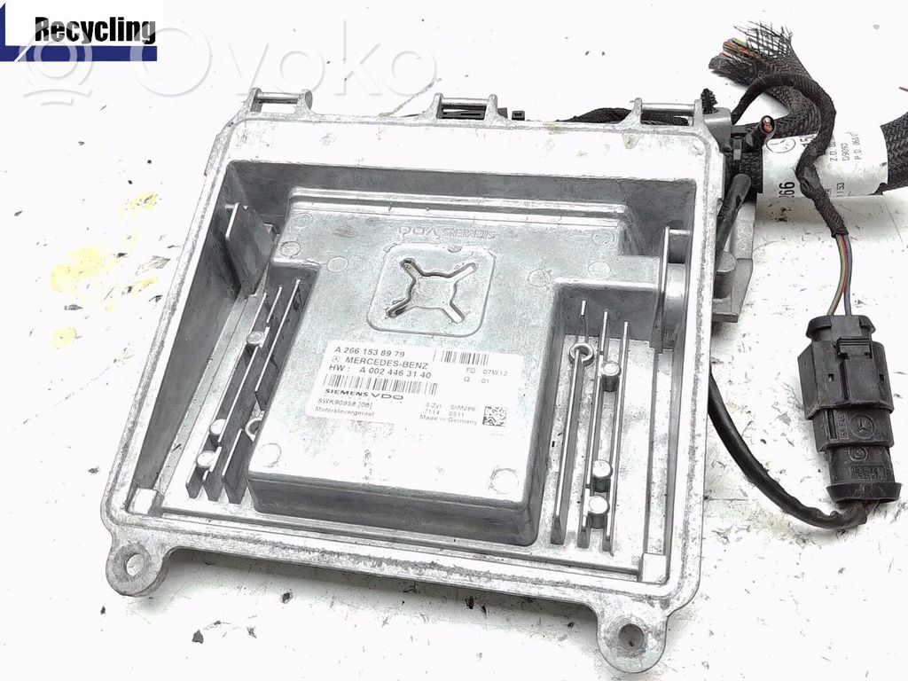 Mercedes-Benz A W169 Engine control unit/module 