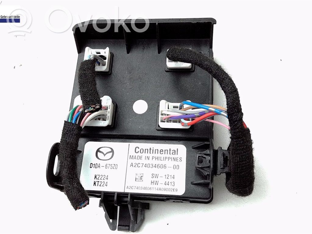 Mazda 2 Other control units/modules 