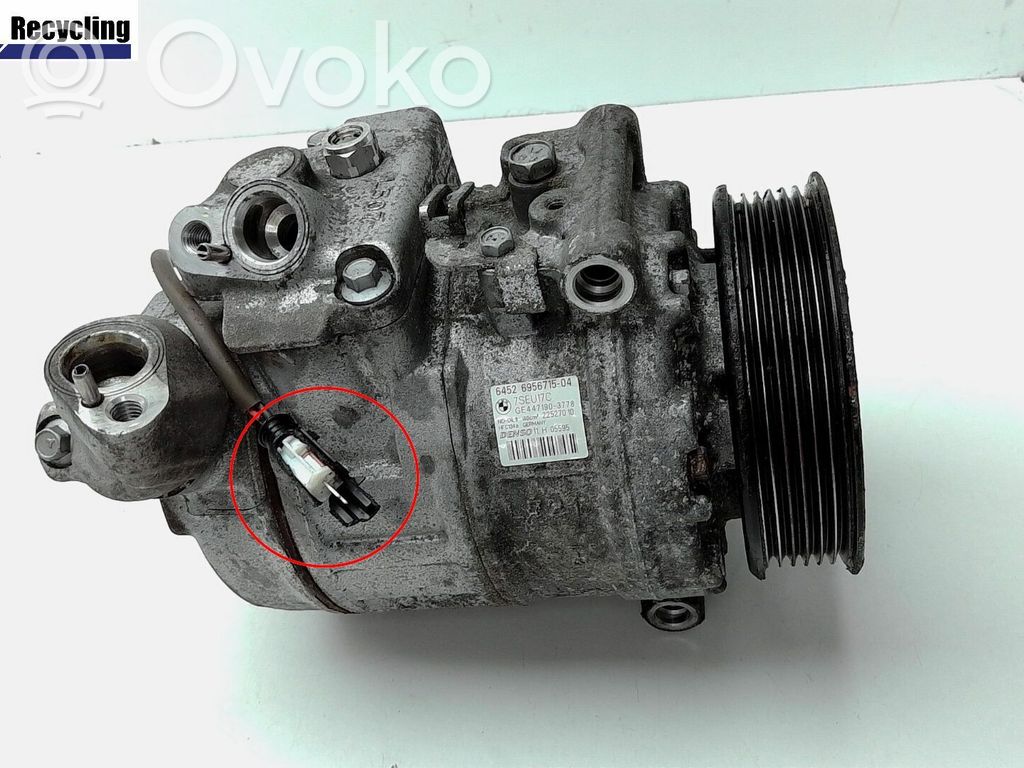 Air conditioning (A/C) compressor (pump)   64509174803,64526956715