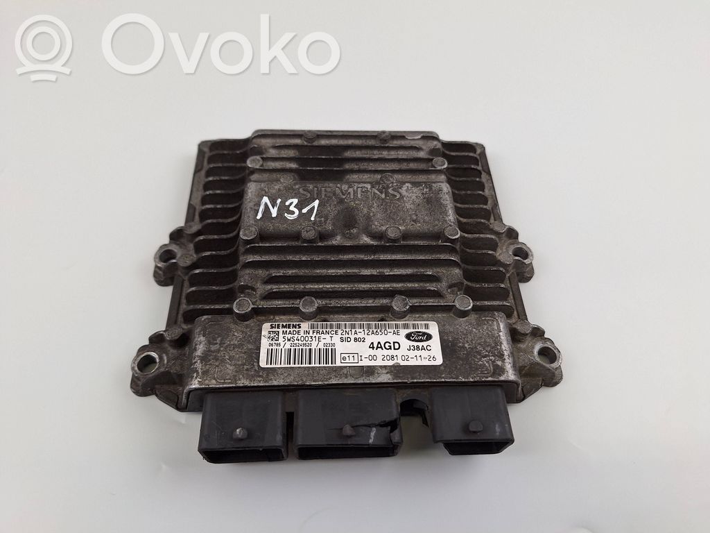 Ford Focus Engine control unit/module 