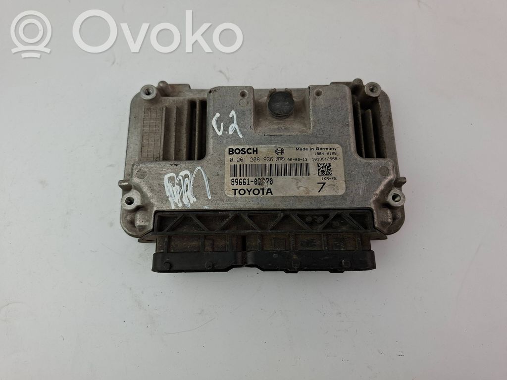 Toyota Yaris Engine control unit/module 
