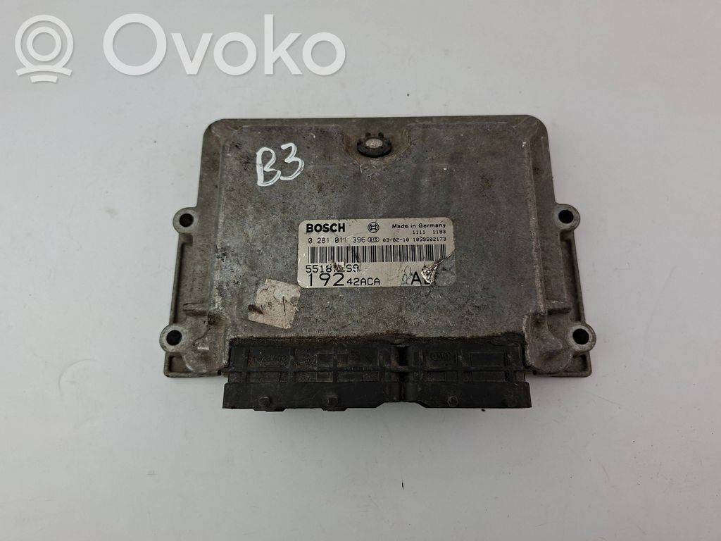 Fiat Stilo Engine control unit/module 