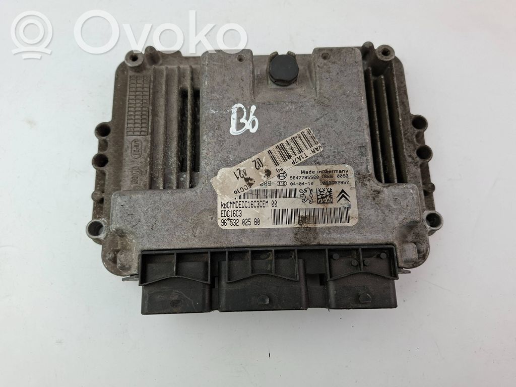 Peugeot 206 Engine control unit/module 