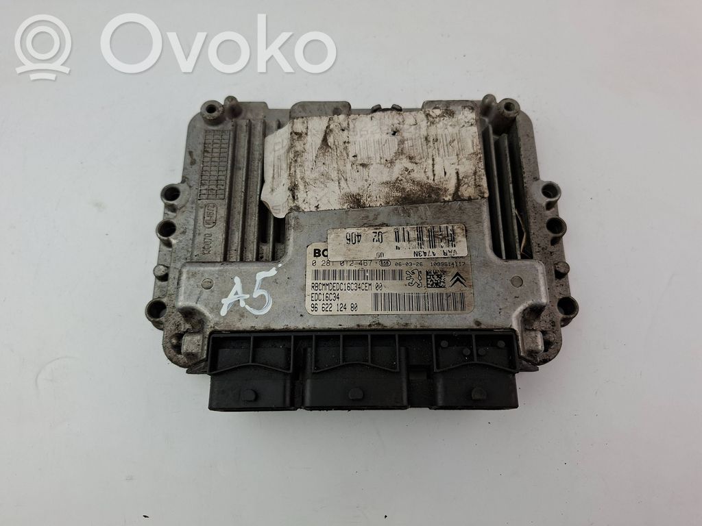Peugeot 207 Engine control unit/module 
