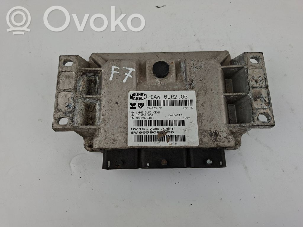 Citroen C4 I Picasso Engine control unit/module 