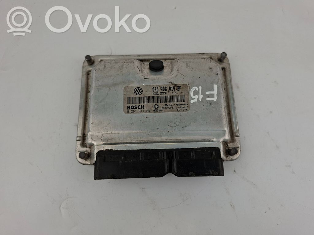 Engine control unit/module   045906019BF,0281011241