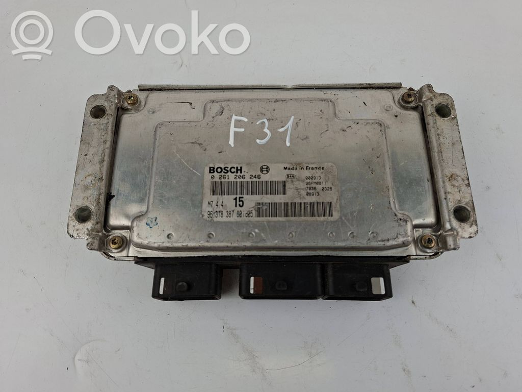 Sterownik / Moduł ECU   9637838780ID05,0261206246