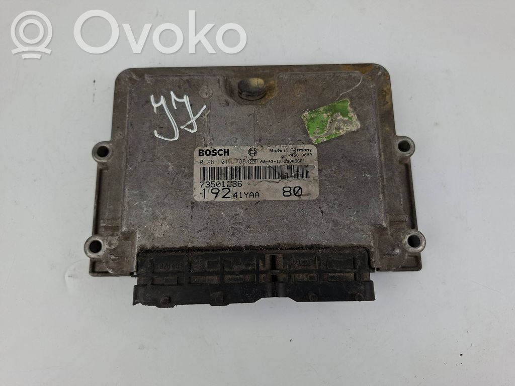Fiat Stilo Engine control unit/module 