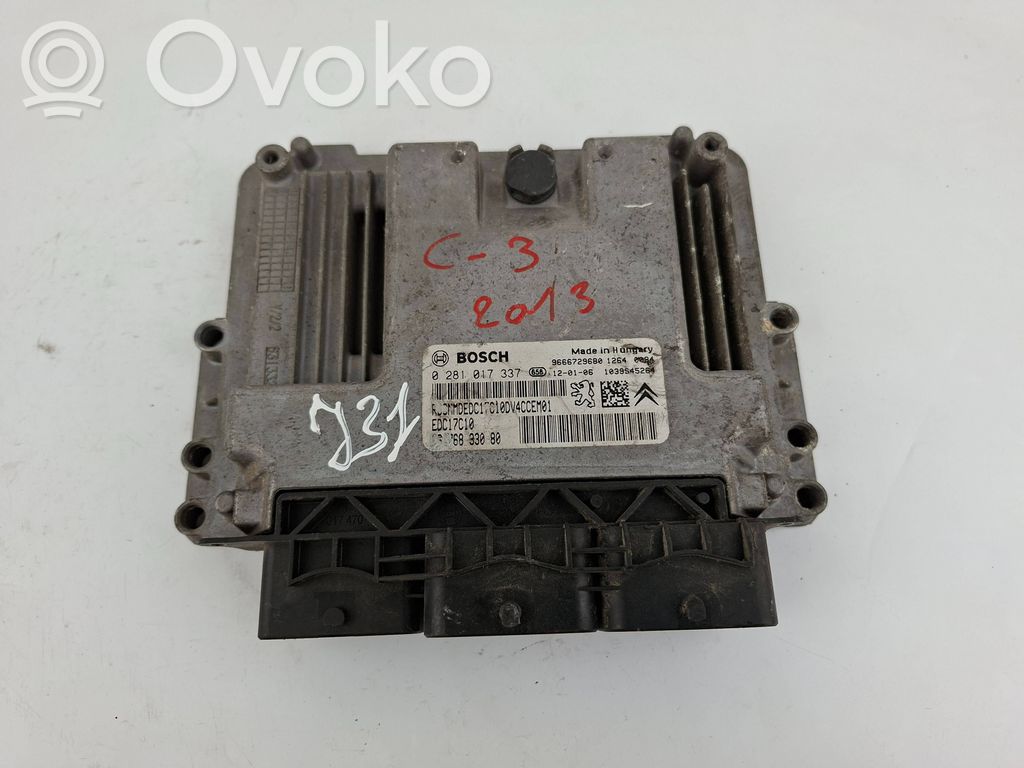 Citroen C3 Engine control unit/module 