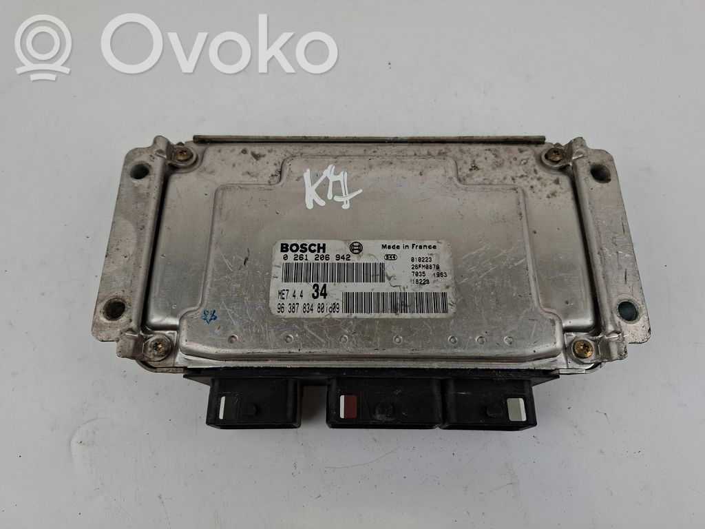 Peugeot 206 Engine control unit/module 