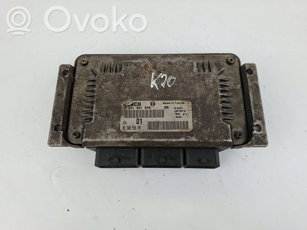 Citroen Saxo Engine control unit/module 