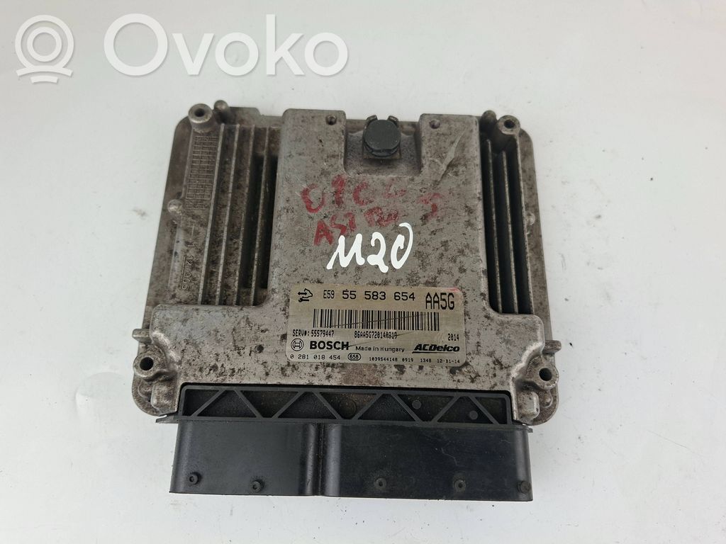 Engine control unit/module   55583654,0281018454