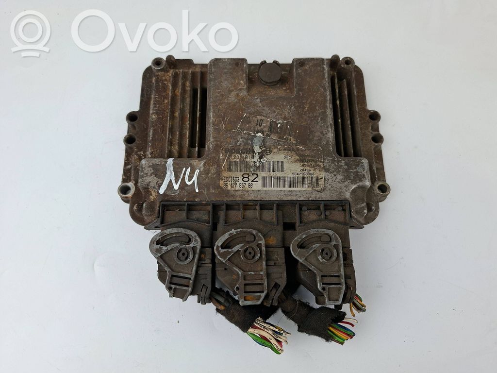 Peugeot 206 Engine control unit/module 