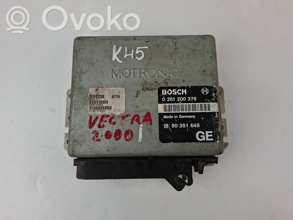 Opel Astra J Engine control unit/module 