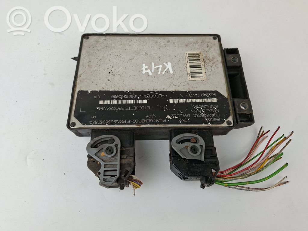 Citroen Berlingo Engine control unit/module 