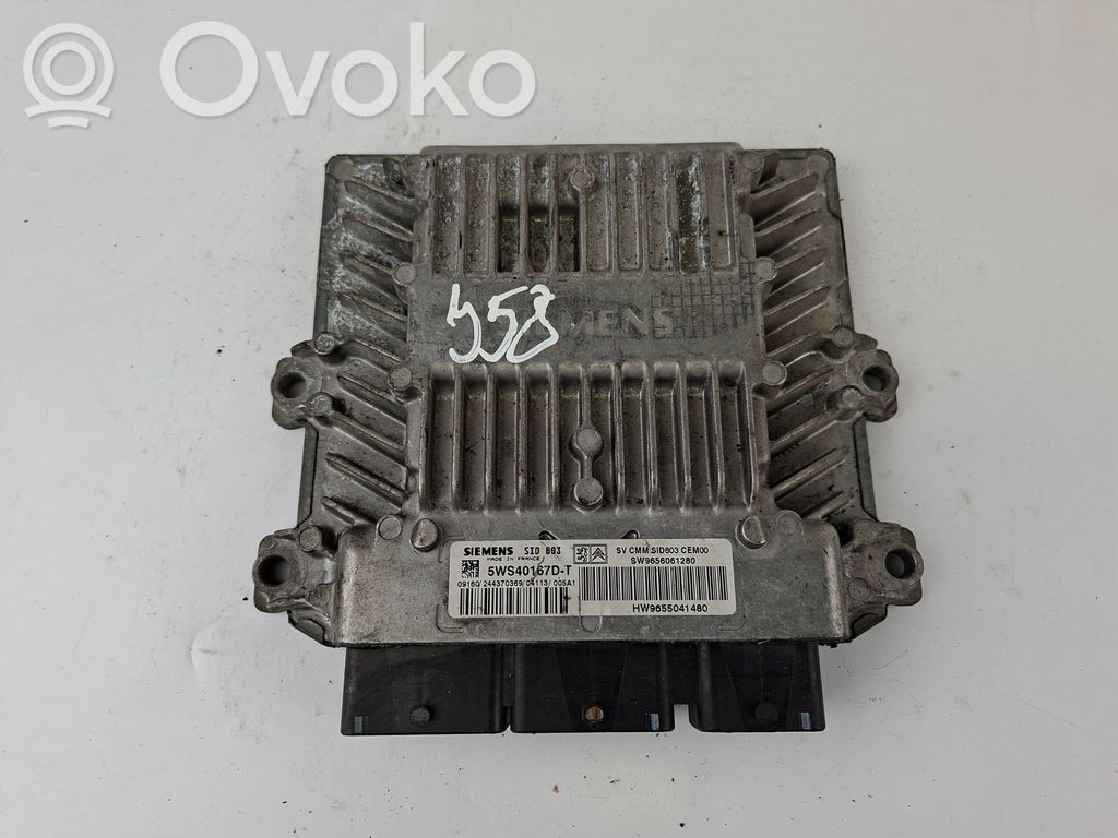 Peugeot 407 Engine control unit/module 