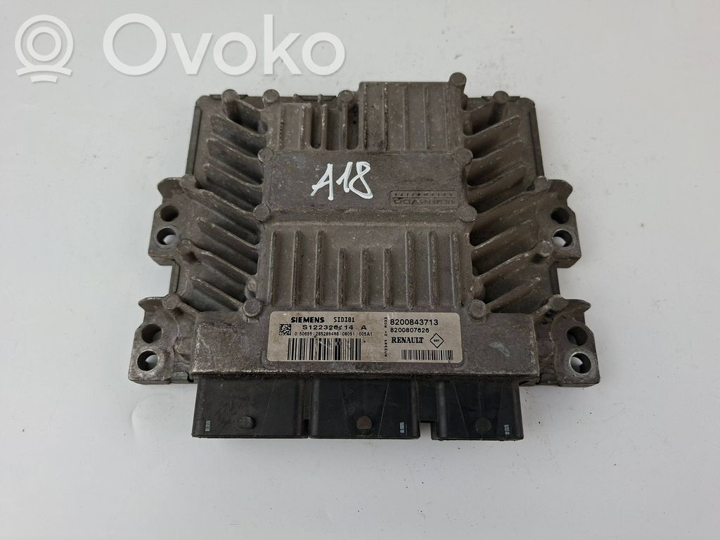 Engine control unit/module   8200843713,S122326114A