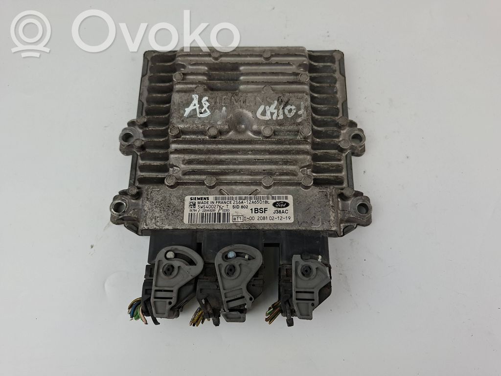 Unidad de control/módulo del motor   2S6A12A650BL,5WS40027KT