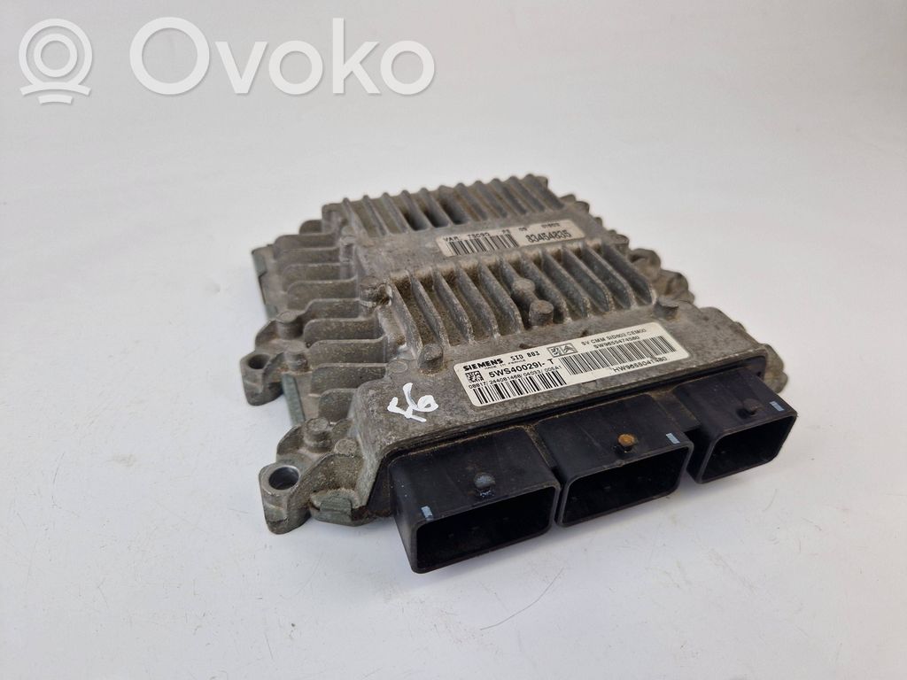 Engine control unit/module   9655474580,9655041480,5WS40029I