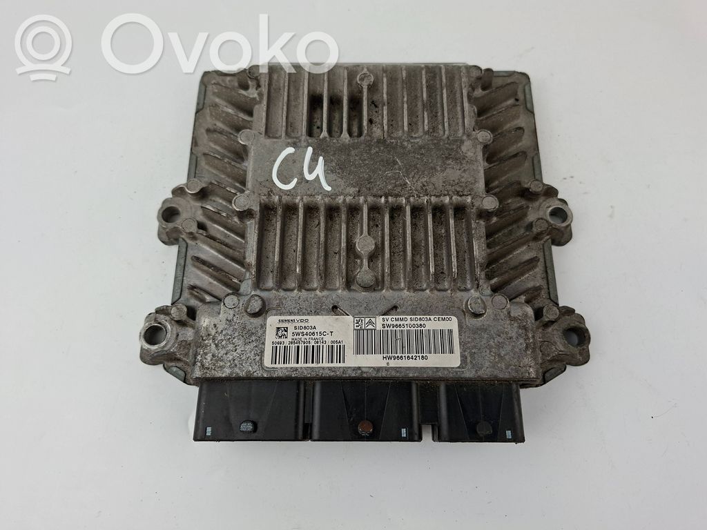 Citroen C4 I Engine control unit/module 