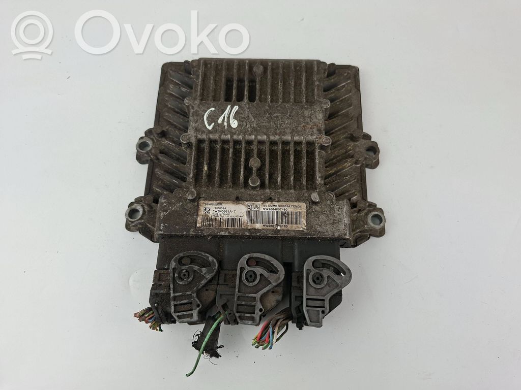 Peugeot Expert Engine control unit/module 