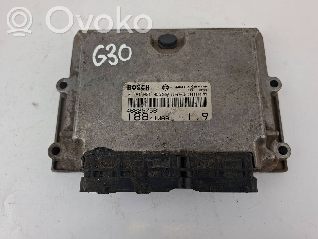Fiat Punto (188) Engine control unit/module 