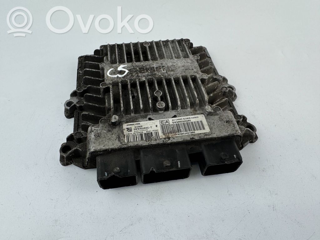 Citroen C3 Variklio valdymo blokas 