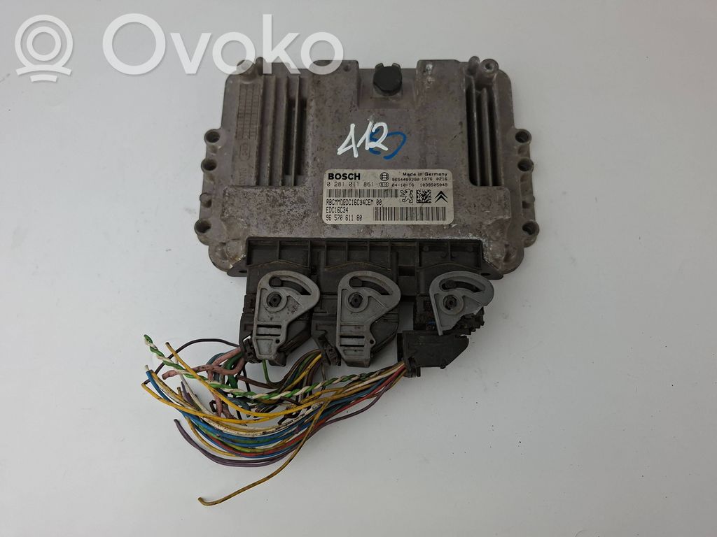 Citroen C3 Variklio valdymo blokas 