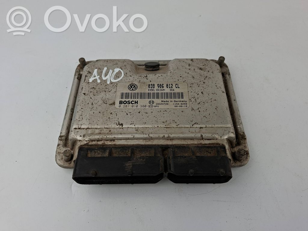 Skoda Octavia Mk1 (1U) Engine control unit/module 