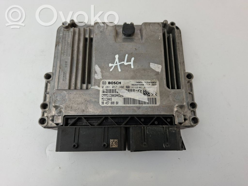 Peugeot Partner III Engine control unit/module 