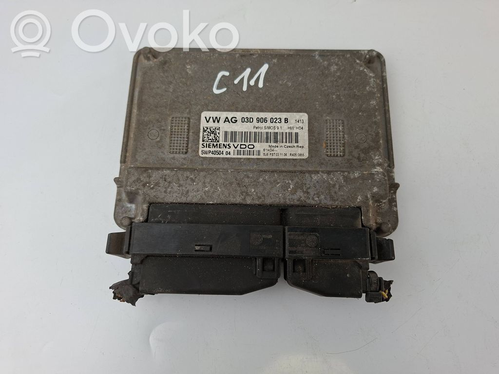Unidad de control/módulo del motor   03D906023B,5WP4050404