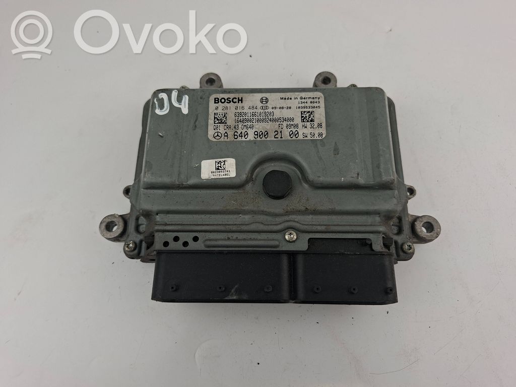Sterownik / Moduł ECU   A6409002100,0281016484