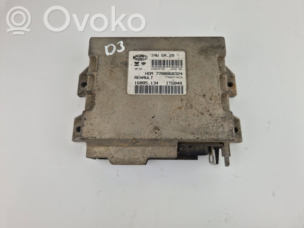 Engine control unit/module   7700874630,7700860324
