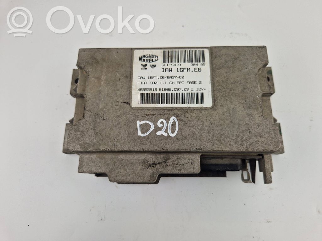 Fiat Seicento/600 Engine control unit/module 